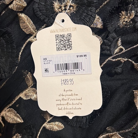 Floor length black formal dress - Picture 6 of 9